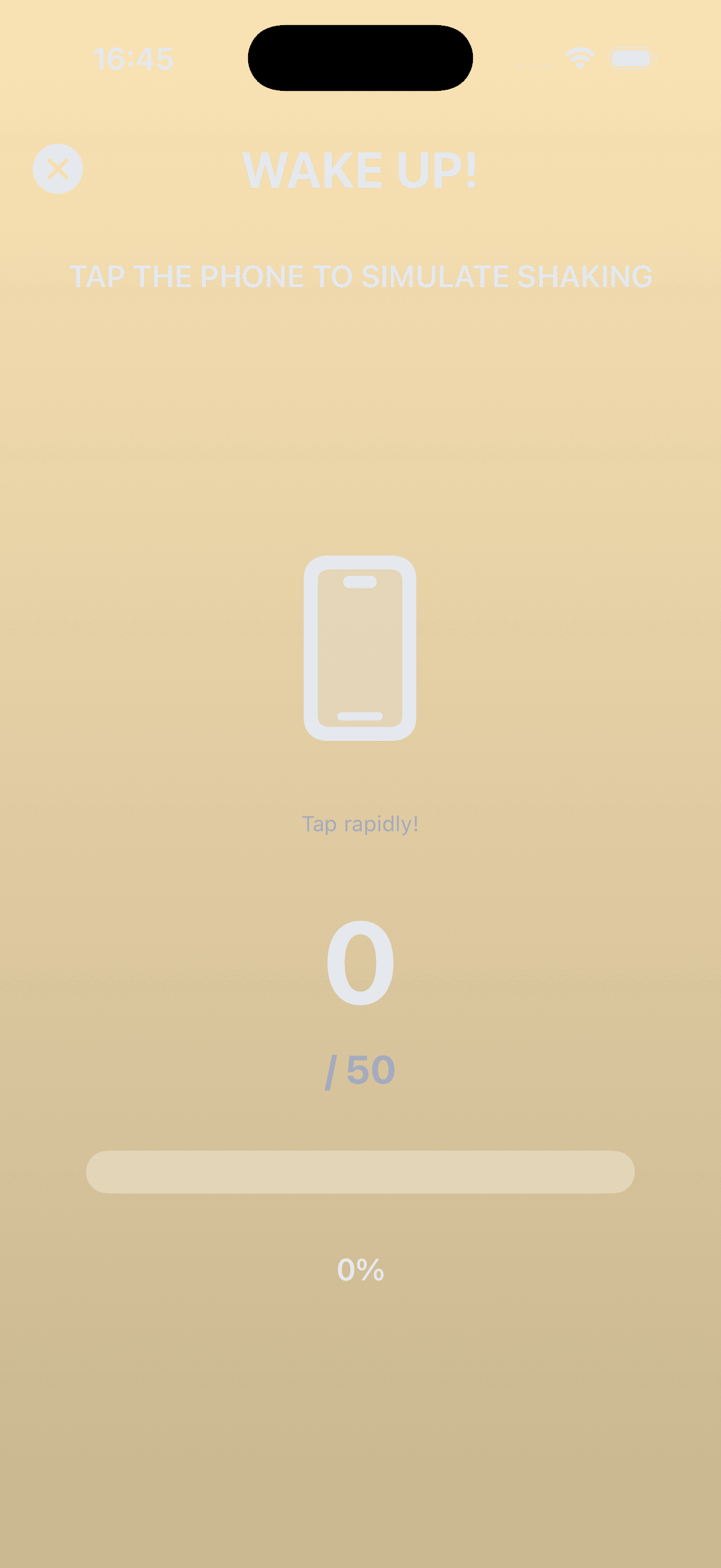 Word scramble wake-up game with jumbled letters to unscramble